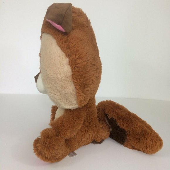 Fiesta Chippy Chipmunk Plush 17" Stuffed Animal Brown Soft Toy Sparkle Eyes - Picture 4 of 10